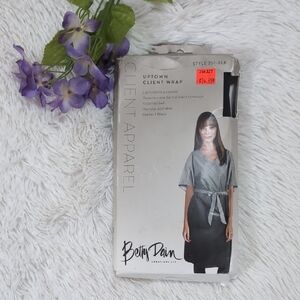 NWT Betty Dain Salon Black Client Wrap Style 251
